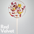 Flowerpops "Red Velvet"