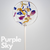 Flowerpops "Purple Sky"