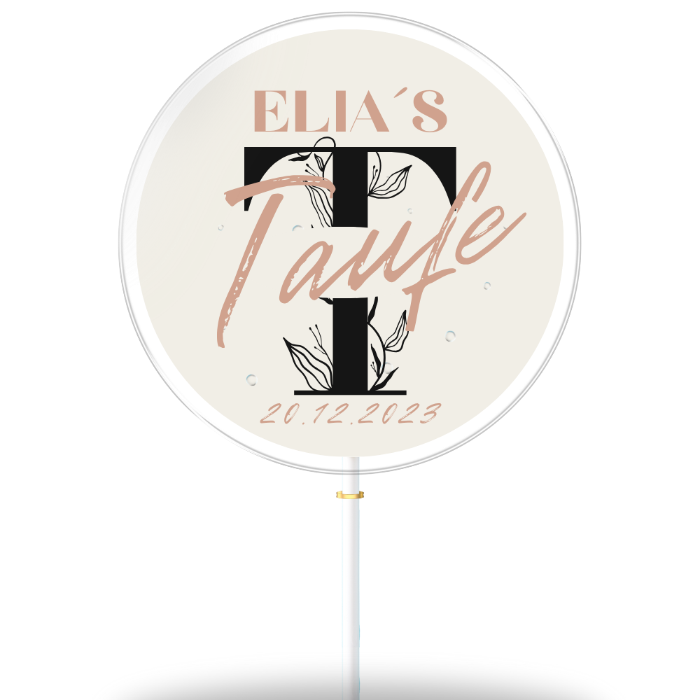 Elia's Taufe