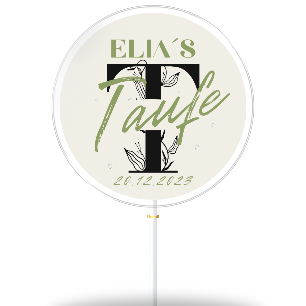 Elia's Taufe