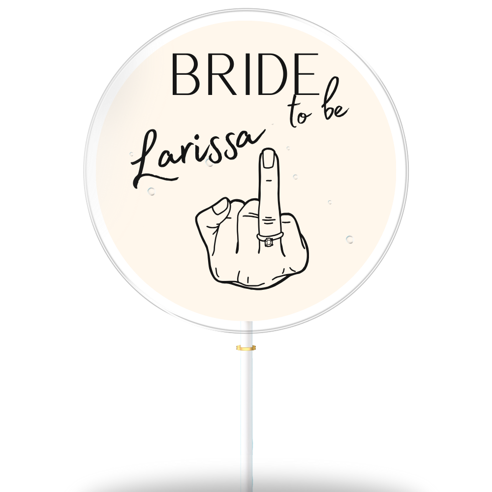 Bride to be Larissa
