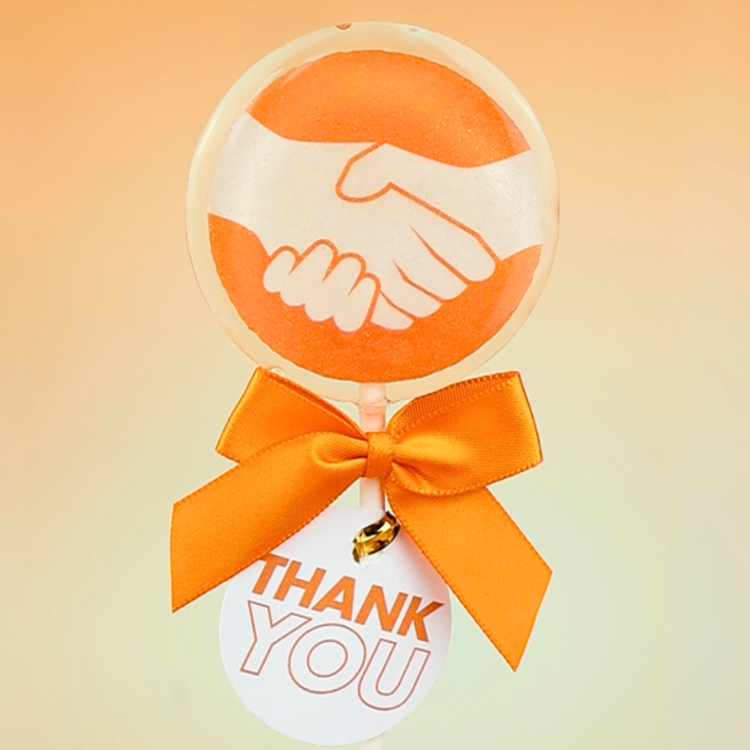 Logo im Lolli (Geschäftskunden) - Werbegeschenk mit logo für Firmen