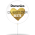 Du bist der beste "Domenico" (8er Geschenkbox)