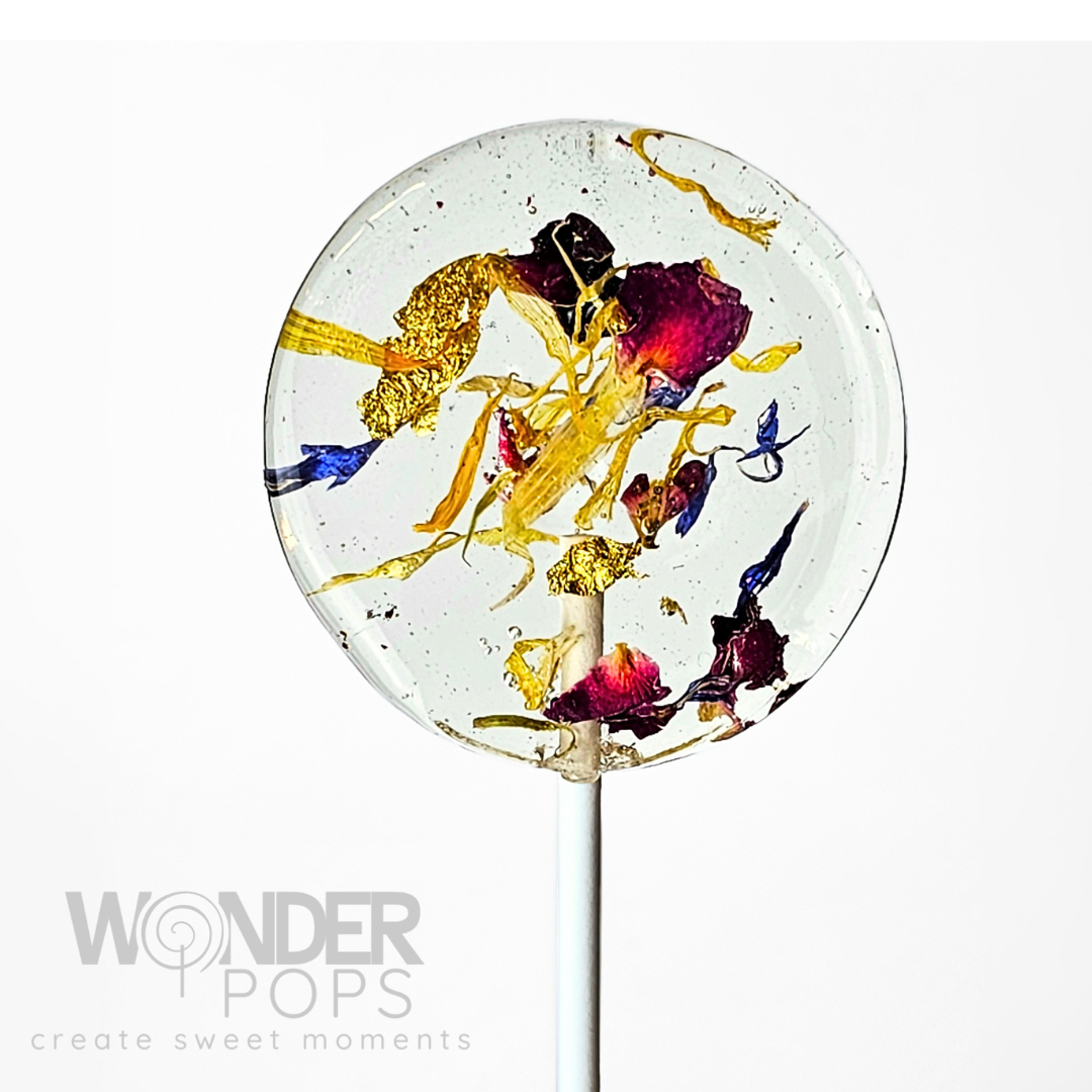 Flowerpops Blütenmix  (Blüten Lolli - 8er Geschenkbox)