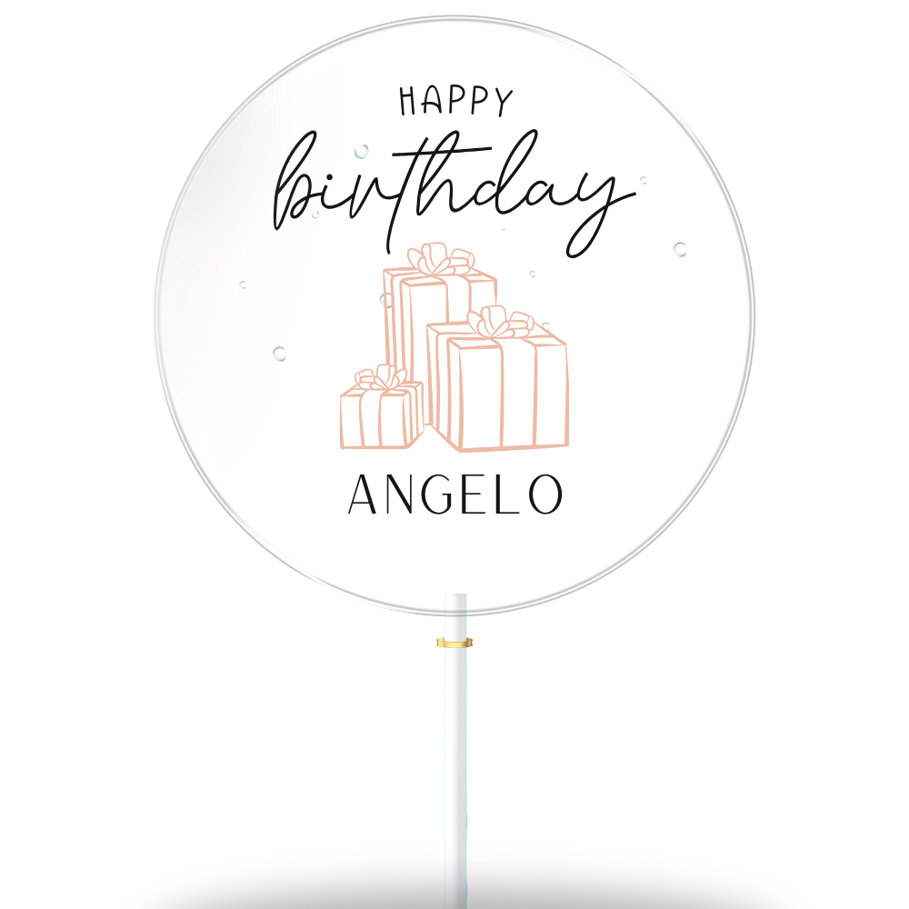 Happy Birthday "Angelo" (8er Geschenkbox)