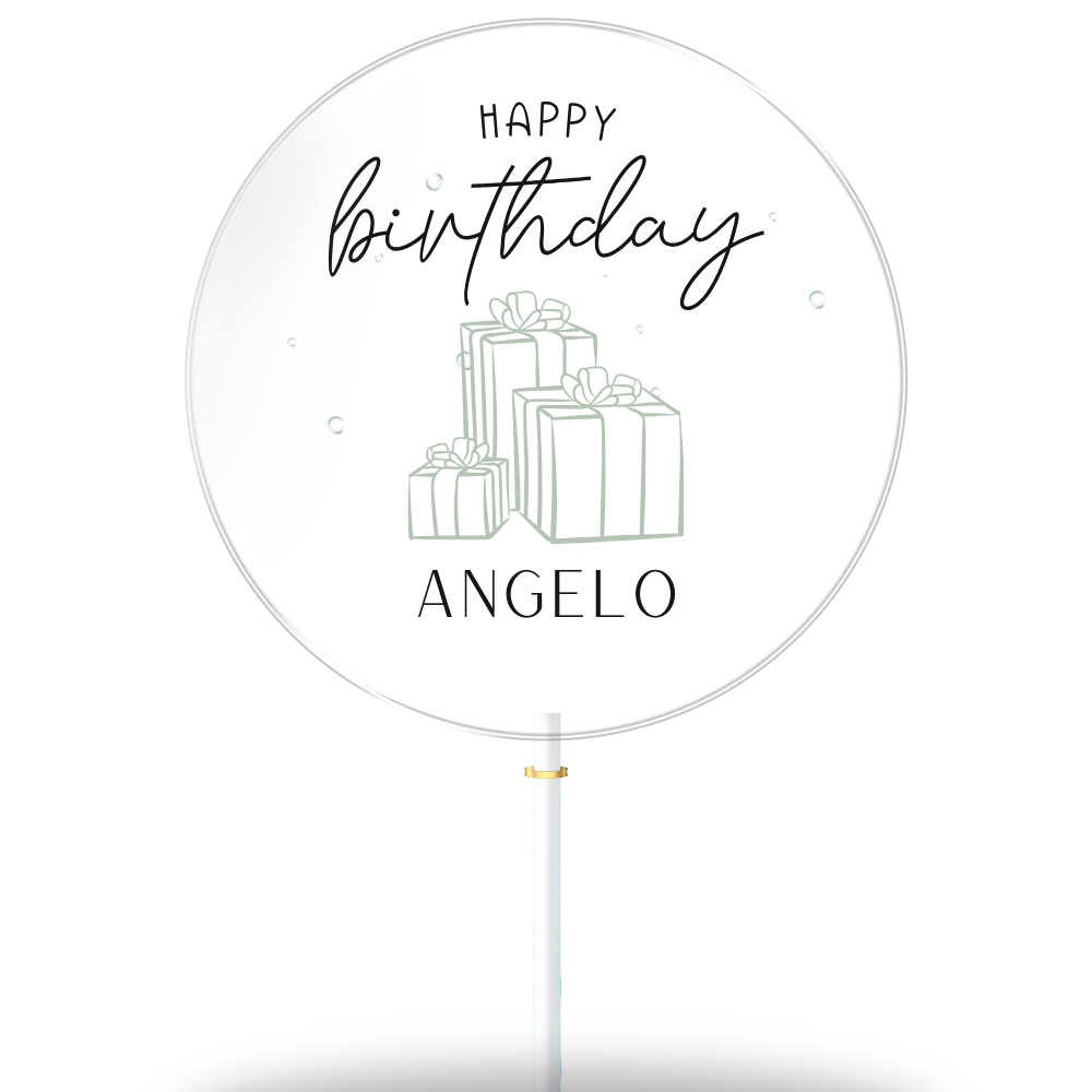 Happy Birthday "Angelo" (8er Geschenkbox)