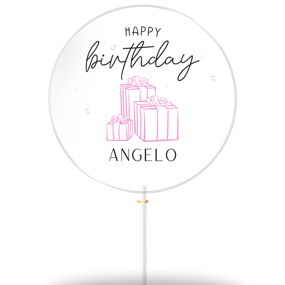 Happy Birthday "Angelo" (8er Geschenkbox)