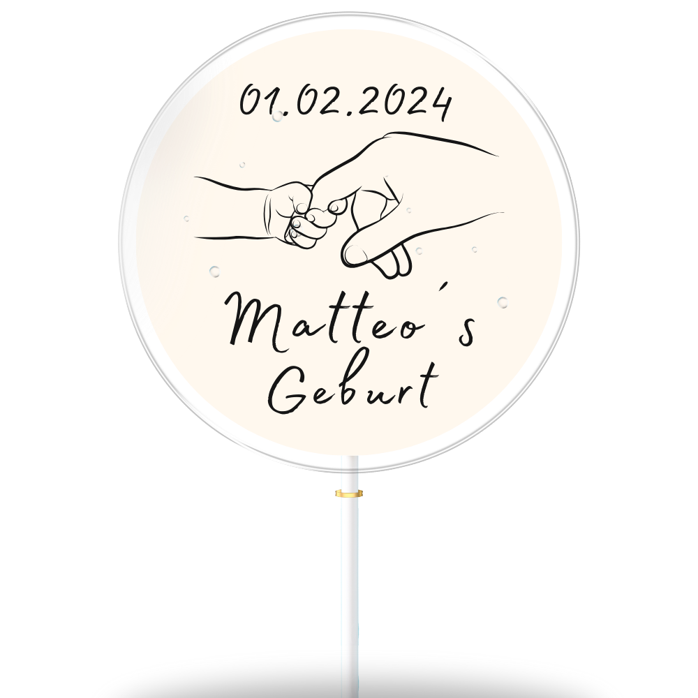 Matteo's Geburt "Datum"