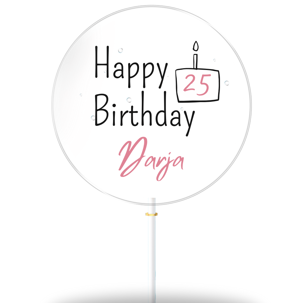 Happy Birthday "Darja" (8er Geschenkbox)