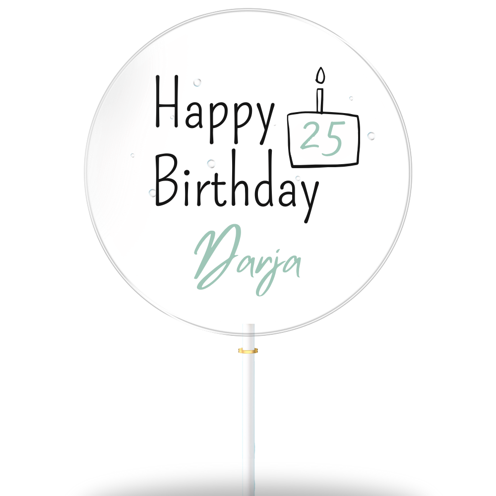 Happy Birthday "Darja" (8er Geschenkbox)