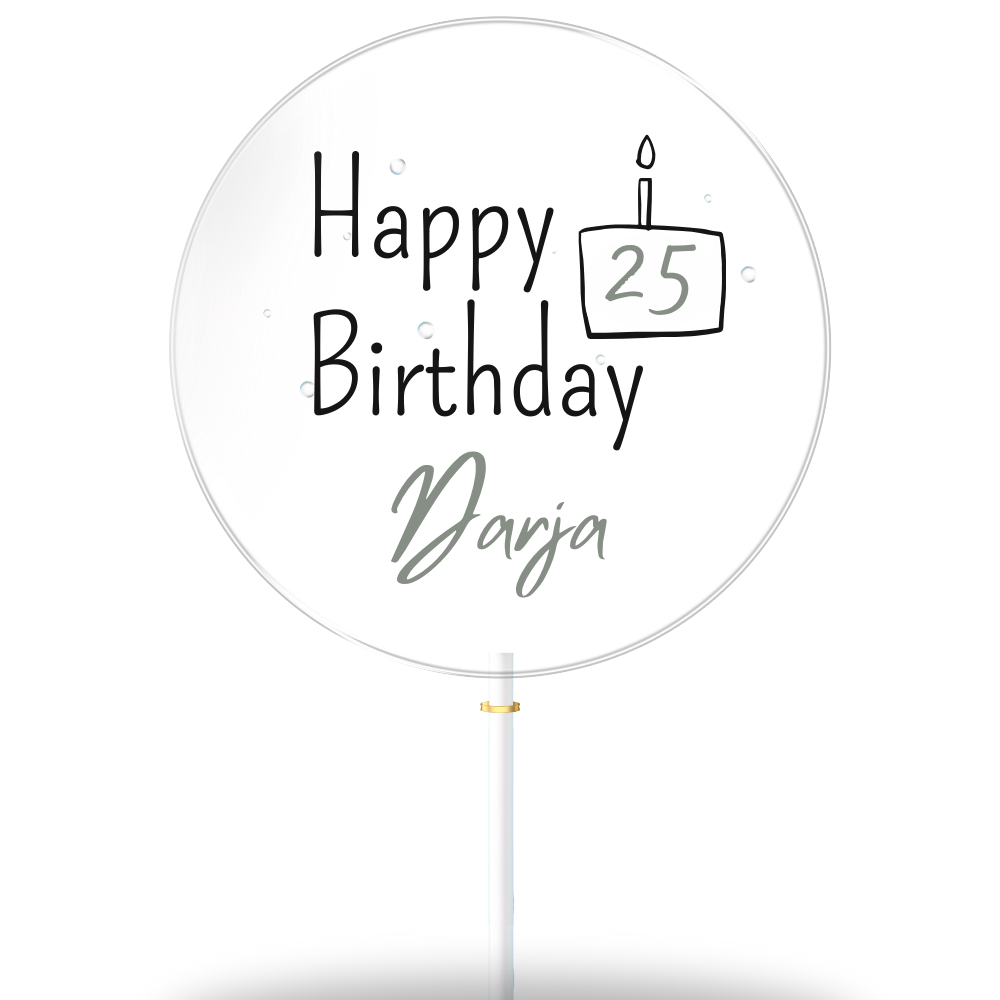 Happy Birthday "Darja" (8er Geschenkbox)