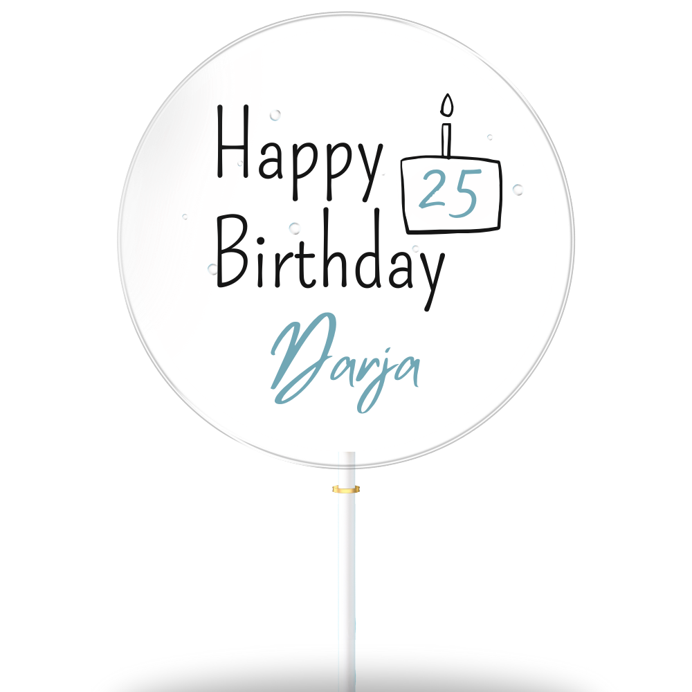 Happy Birthday "Darja" (8er Geschenkbox)