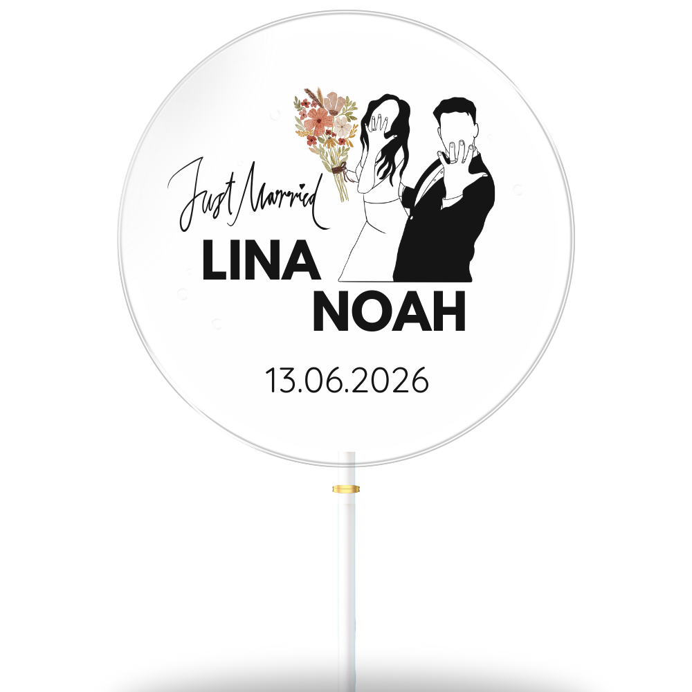 Lina & Noah - just married