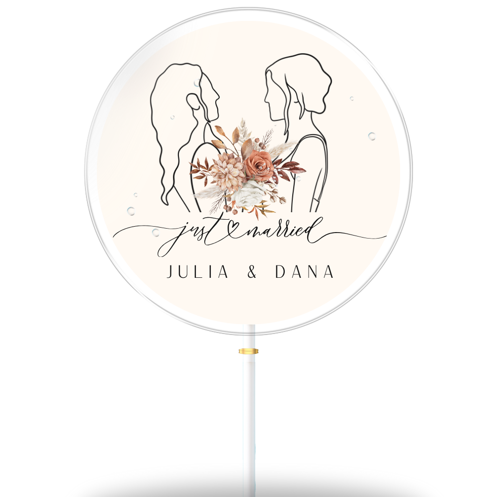 Julia & Dana - just married