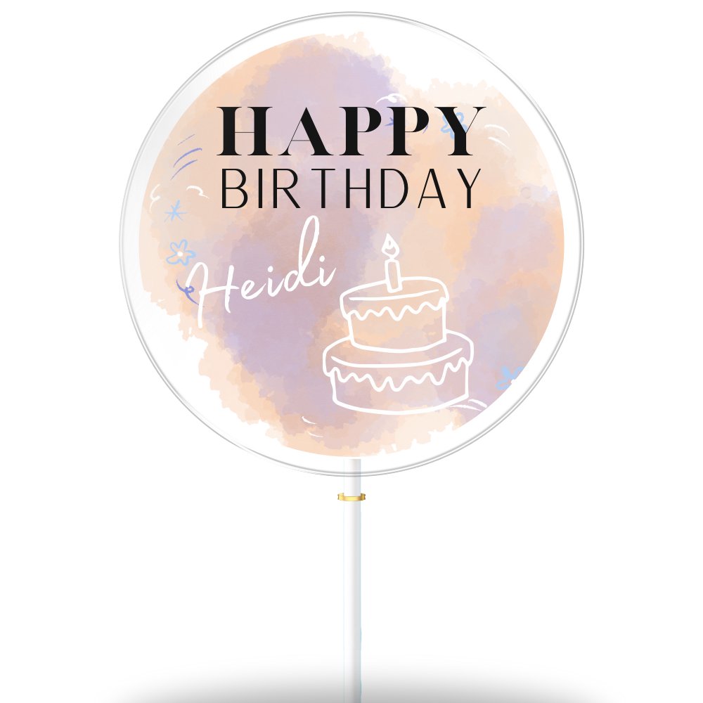 Happy Birthday "Heidi" (8er Geschenkbox)