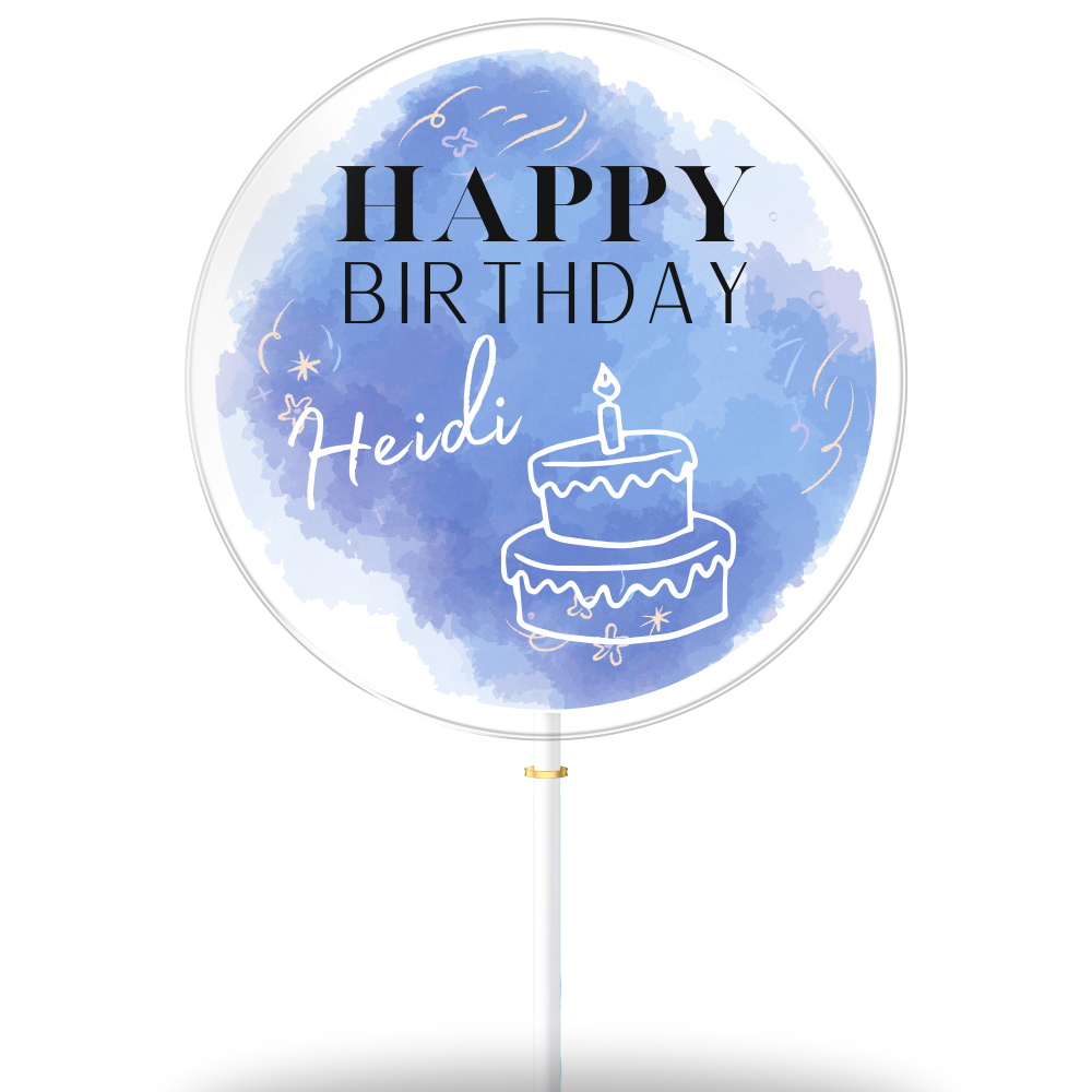 Happy Birthday "Heidi" (8er Geschenkbox)
