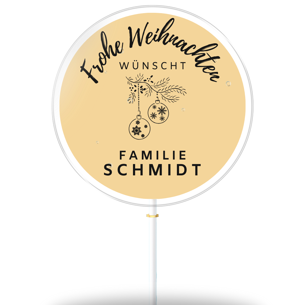 Weihnachten Weihnachtskugeln "Schmidt"