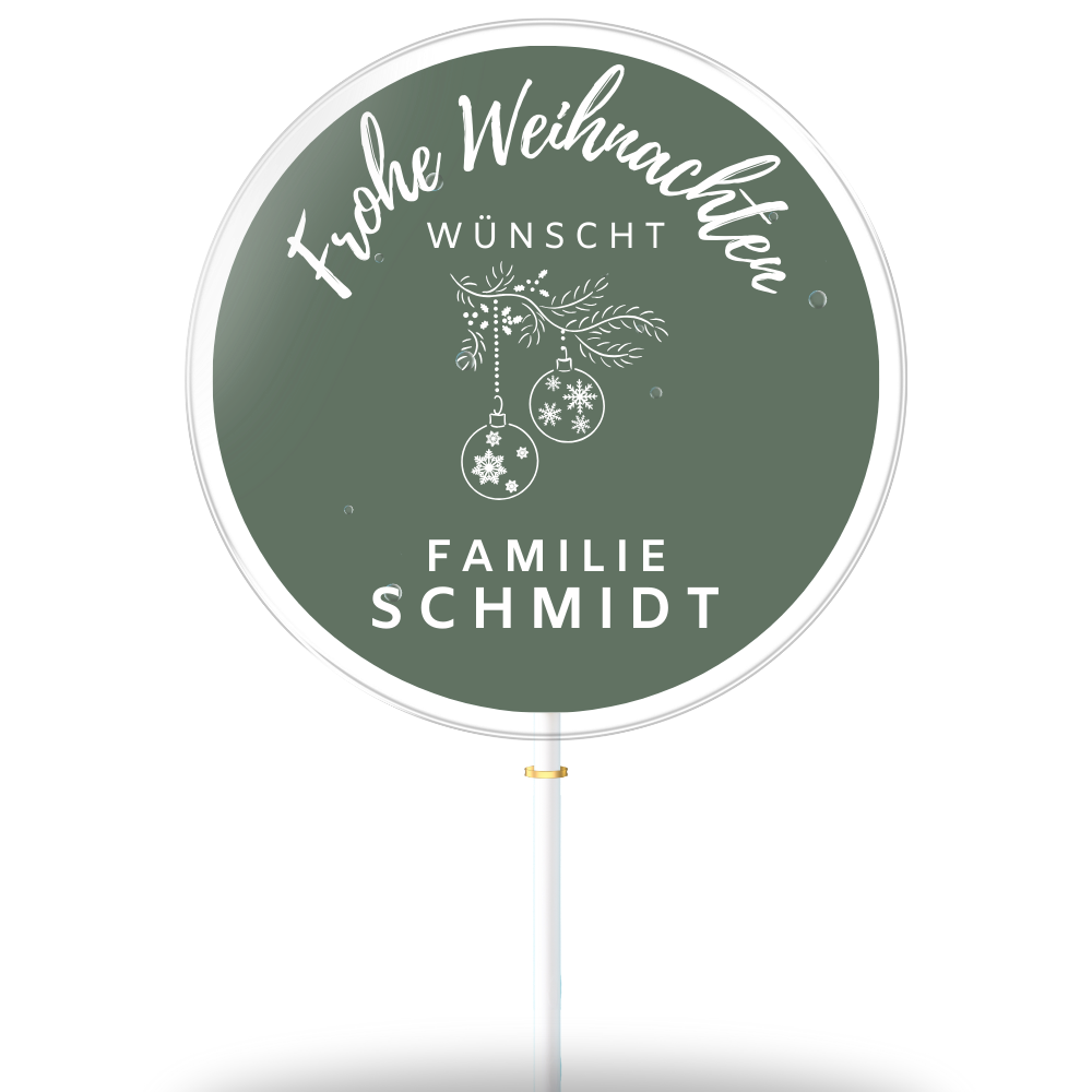 Weihnachten Weihnachtskugeln "Schmidt"