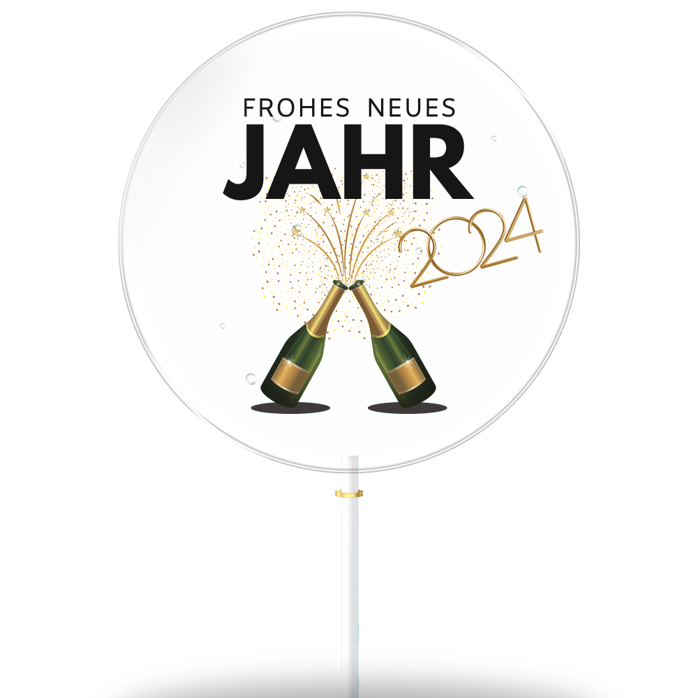 Frohes Neues Champagner
