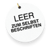 Leere Anhänger zum selbst beschriften - (Varianten Aufpreis)