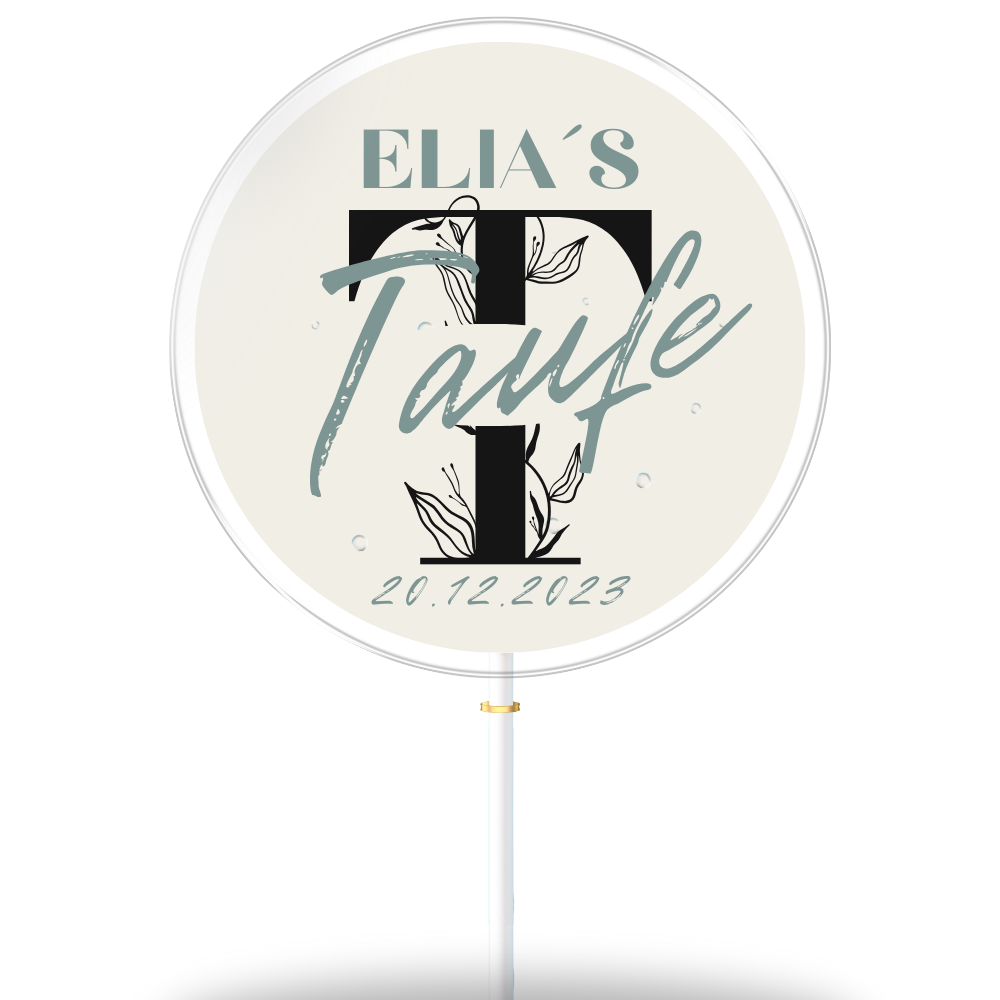 Elia's Taufe