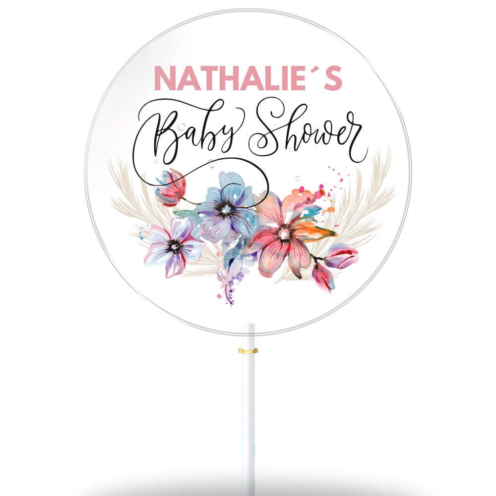 Flower Power Baby Shower