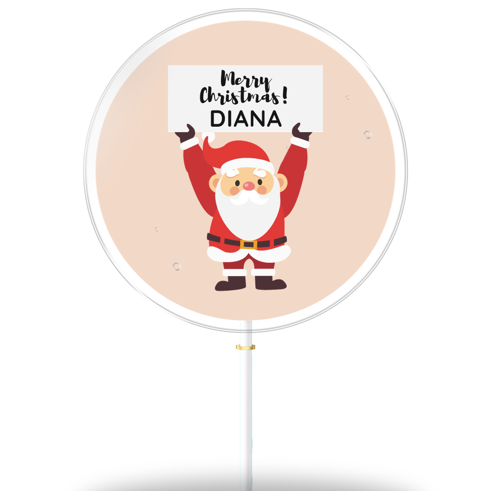 Weihnachtsmann Hände hoch