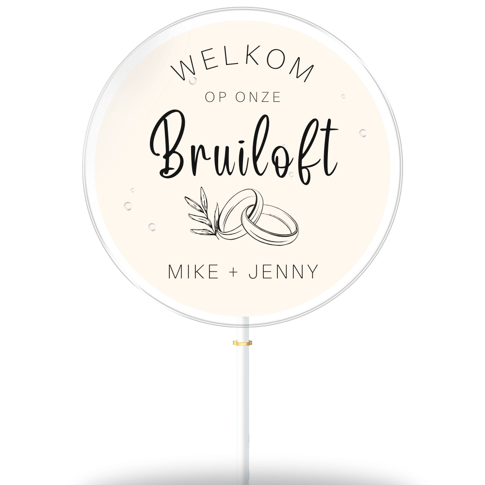 Welkom - Bruiloft (Mike+Jenny)
