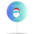Weihnachtsmann farbiger Hintergrund (8er Geschenkbox)