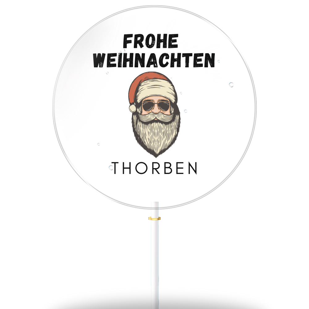 Weihnachtsmann Sonnenbrille
